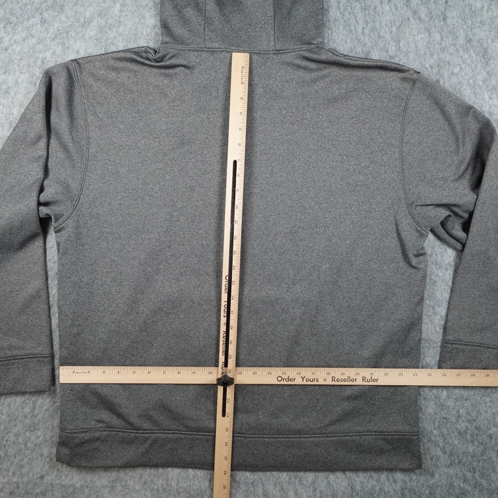 Under Armour Hoodie Mens Extra Large Gray Loose Fit Pullover Sweatshirt - Picture 6 of 9